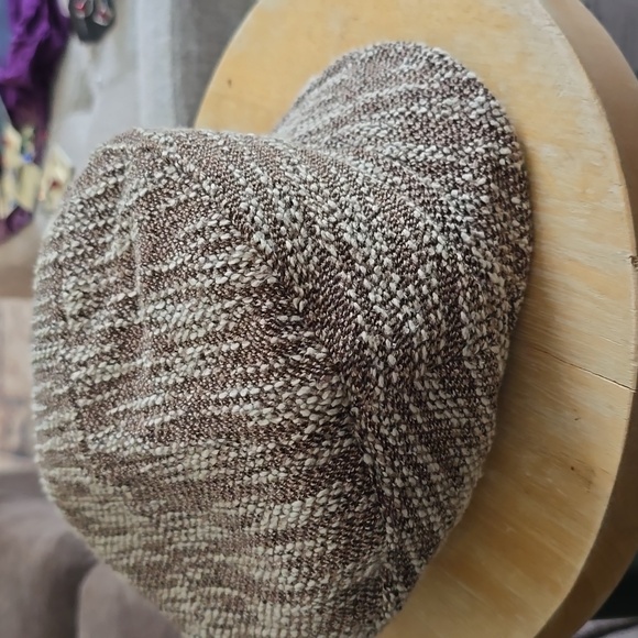 MIXIT BRAND WOMENS GOLDEN BROWN BRIMMED HAT ONE SIZE FITS MOST - Picture 2 of 9